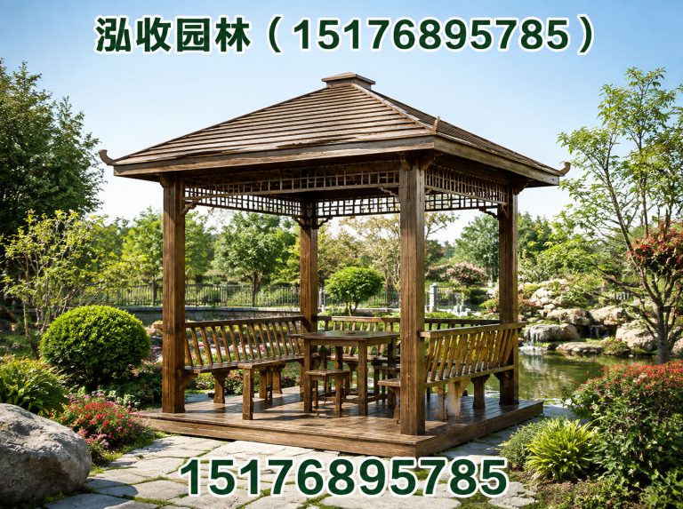 中卫京津冀防腐木工程展示图